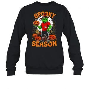 Grinch Cleveland Browns Xxx Spooky Season Halloween Sweatshirt
